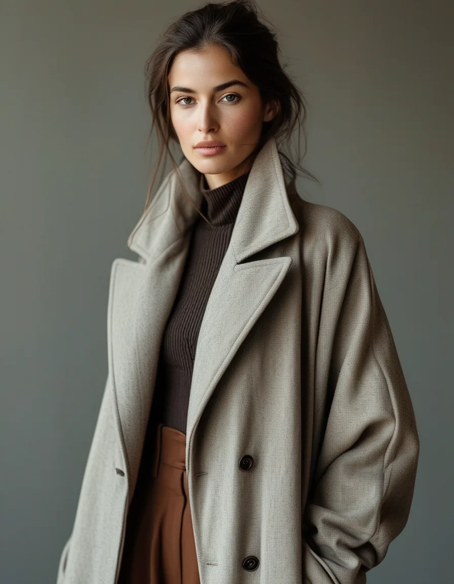 Why Every Oversized Cool-Girl Piece Needs One Fitted Anchor Somewhere